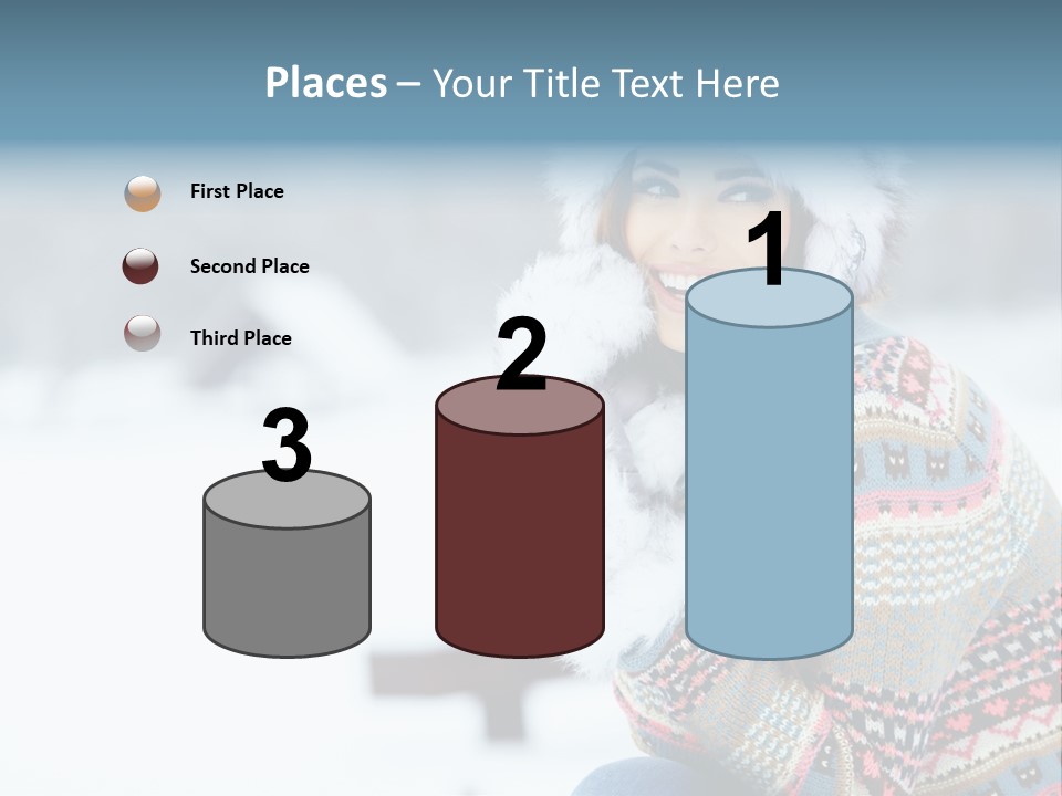 Face Outdoors Positive PowerPoint Template