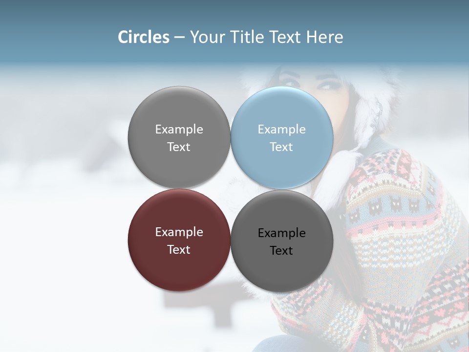 Face Outdoors Positive PowerPoint Template