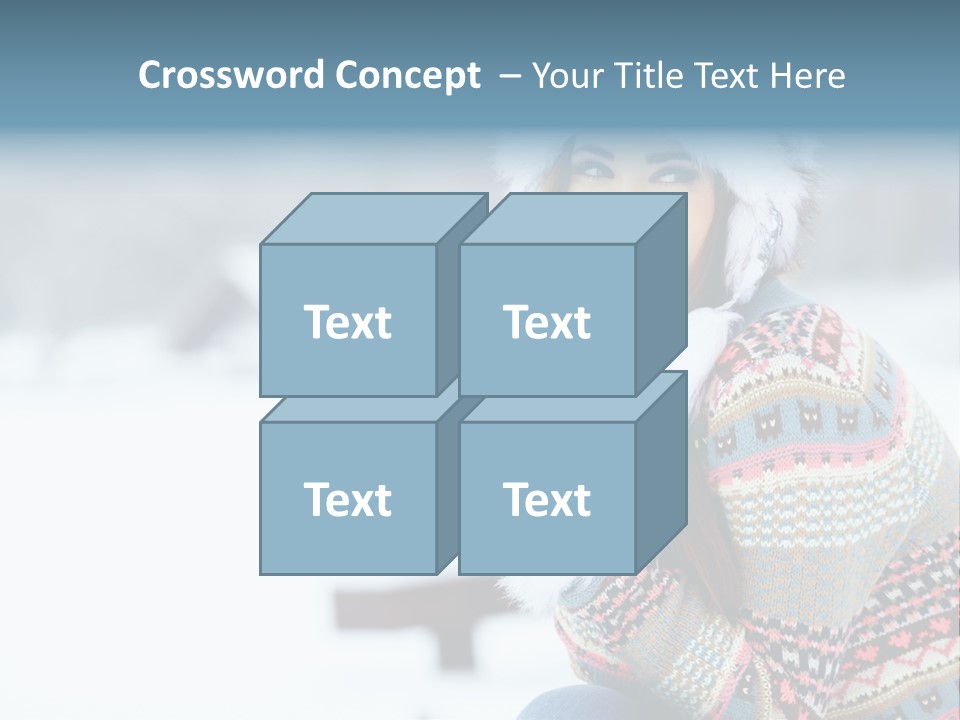 Face Outdoors Positive PowerPoint Template