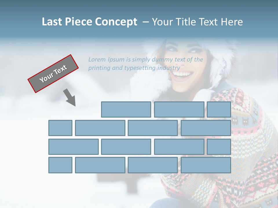 Face Outdoors Positive PowerPoint Template