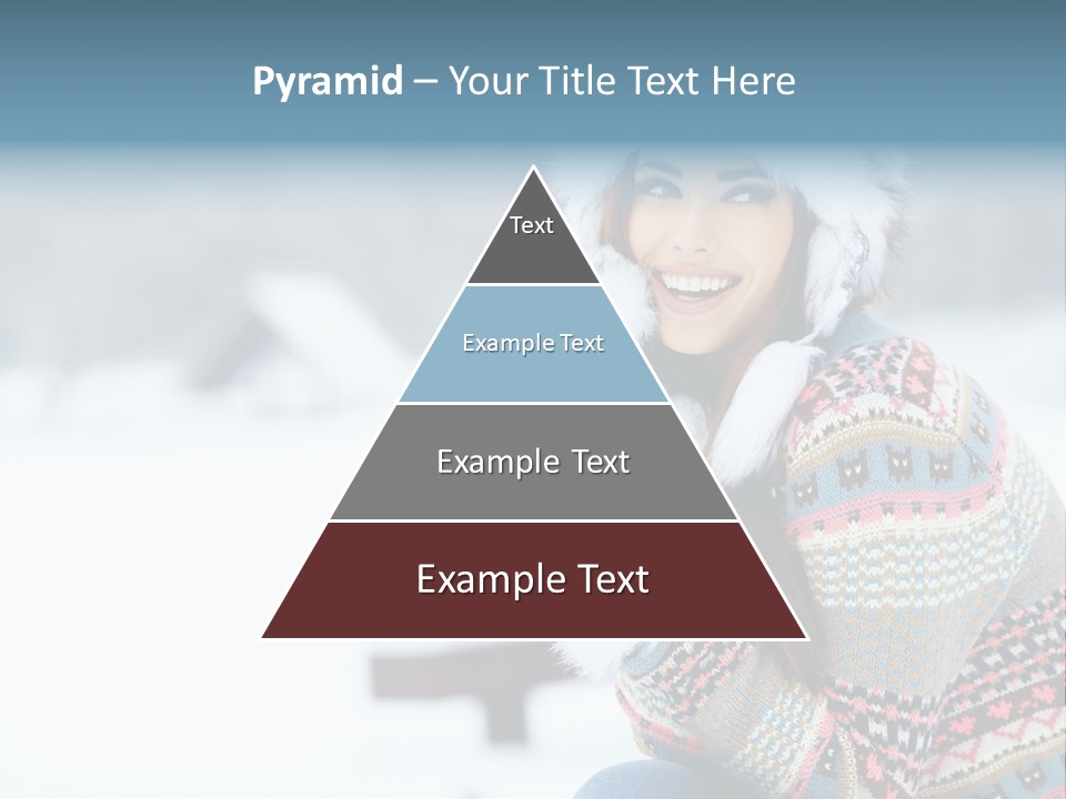 Face Outdoors Positive PowerPoint Template