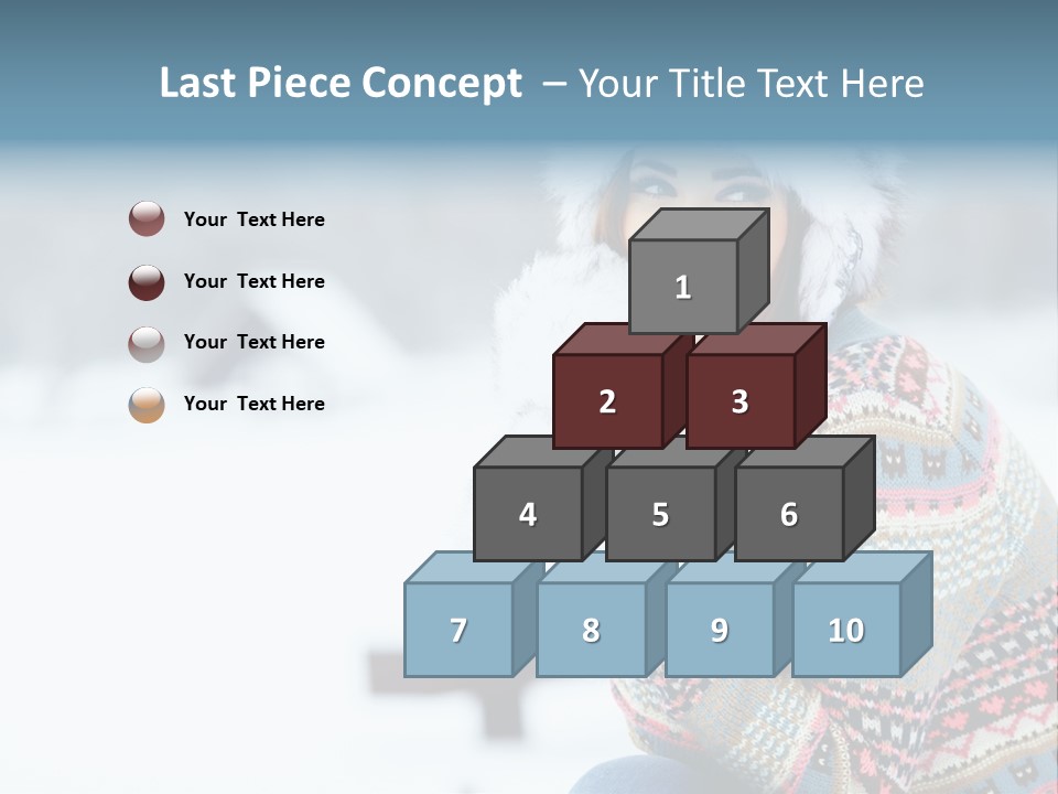 Face Outdoors Positive PowerPoint Template