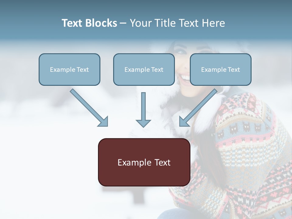 Face Outdoors Positive PowerPoint Template