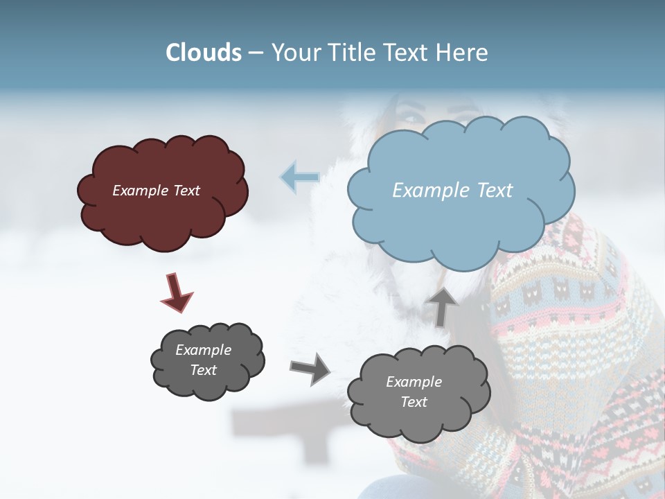 Face Outdoors Positive PowerPoint Template