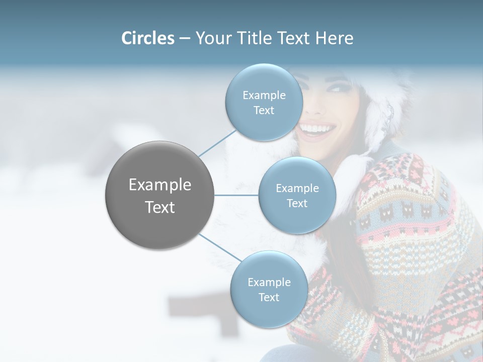 Face Outdoors Positive PowerPoint Template