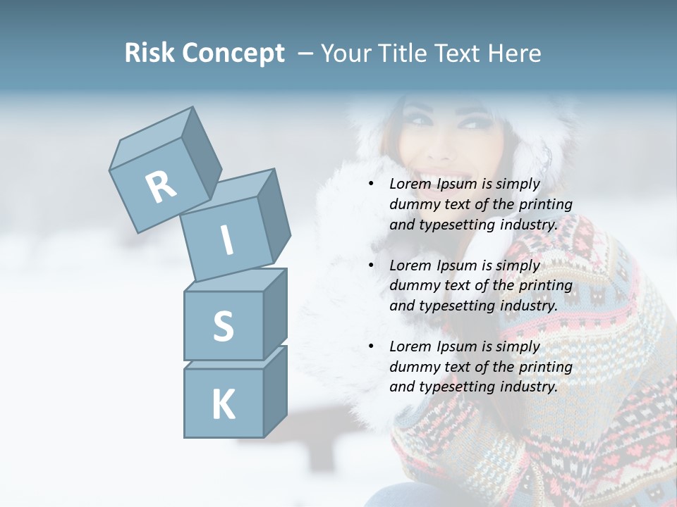 Face Outdoors Positive PowerPoint Template