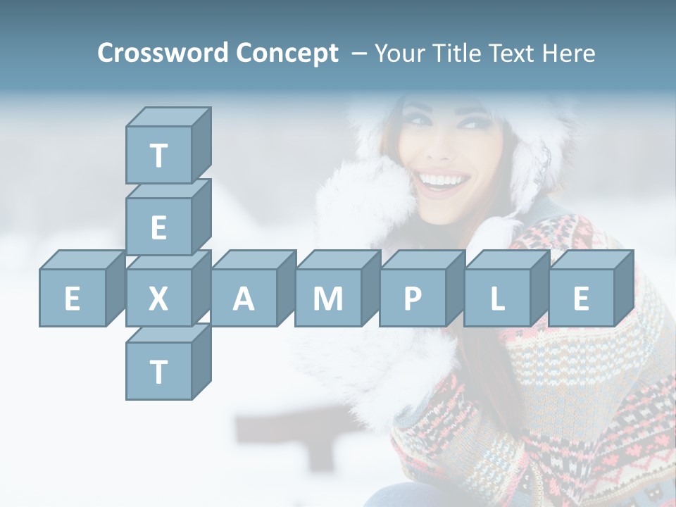 Face Outdoors Positive PowerPoint Template