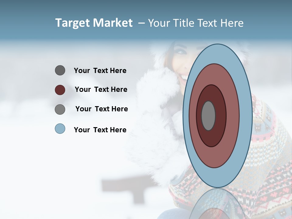 Face Outdoors Positive PowerPoint Template