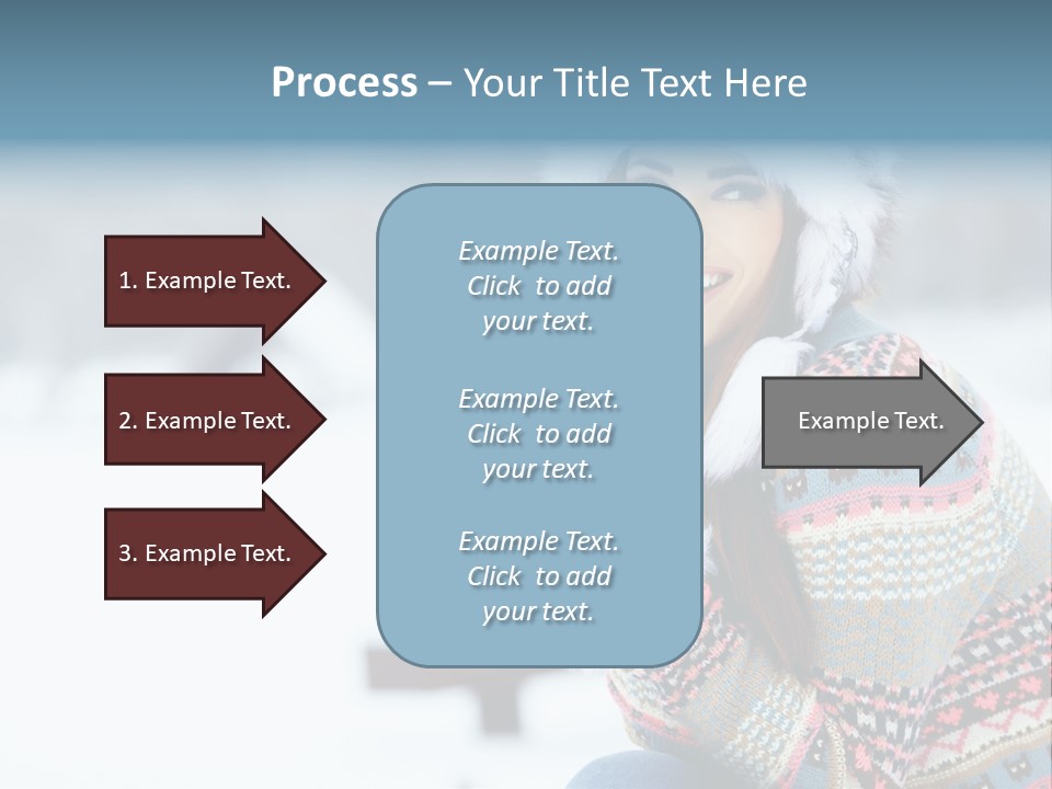 Face Outdoors Positive PowerPoint Template