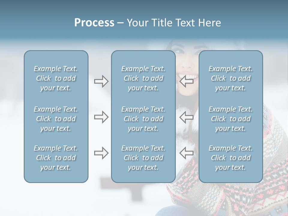 Face Outdoors Positive PowerPoint Template