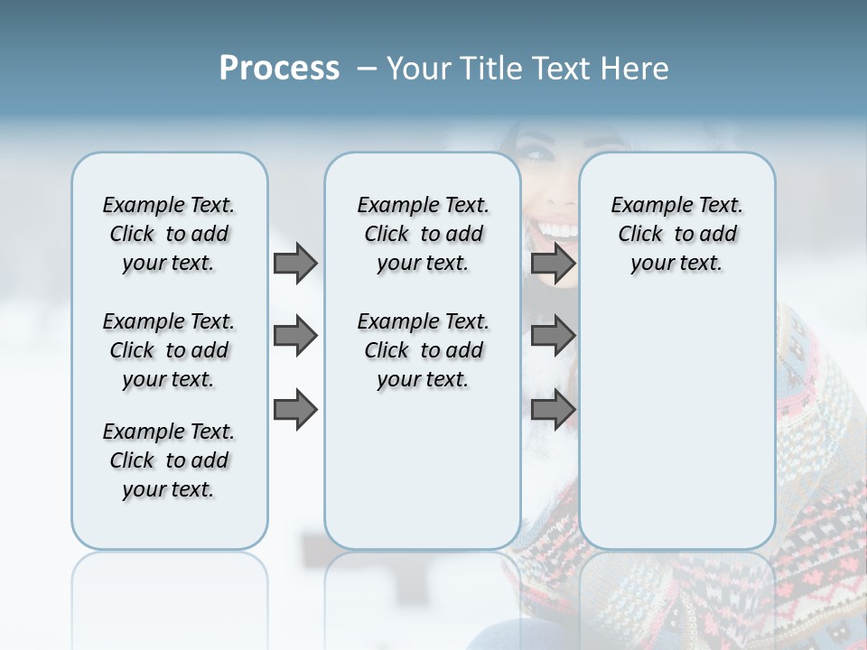 Face Outdoors Positive PowerPoint Template