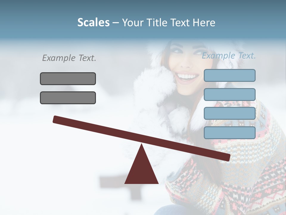 Face Outdoors Positive PowerPoint Template