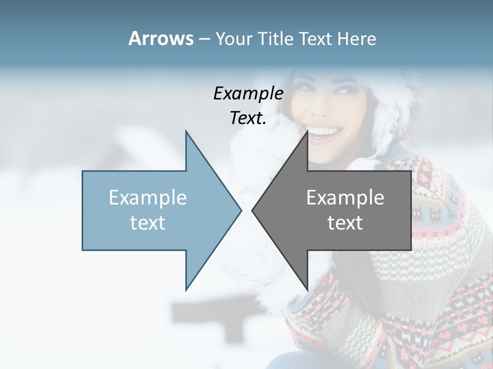 Face Outdoors Positive PowerPoint Template