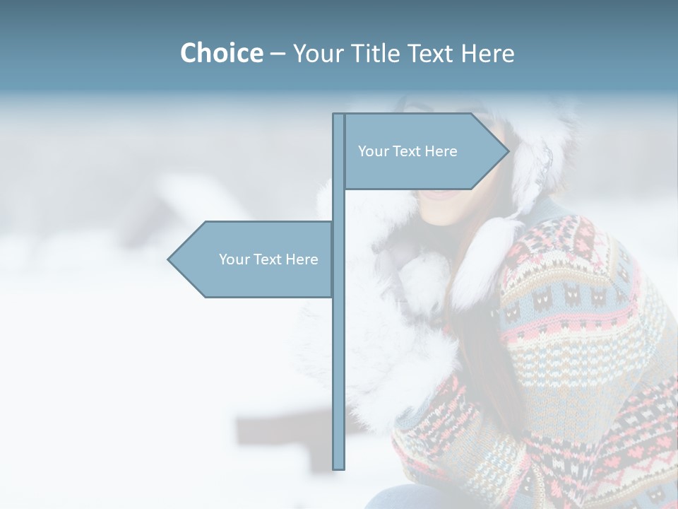 Face Outdoors Positive PowerPoint Template