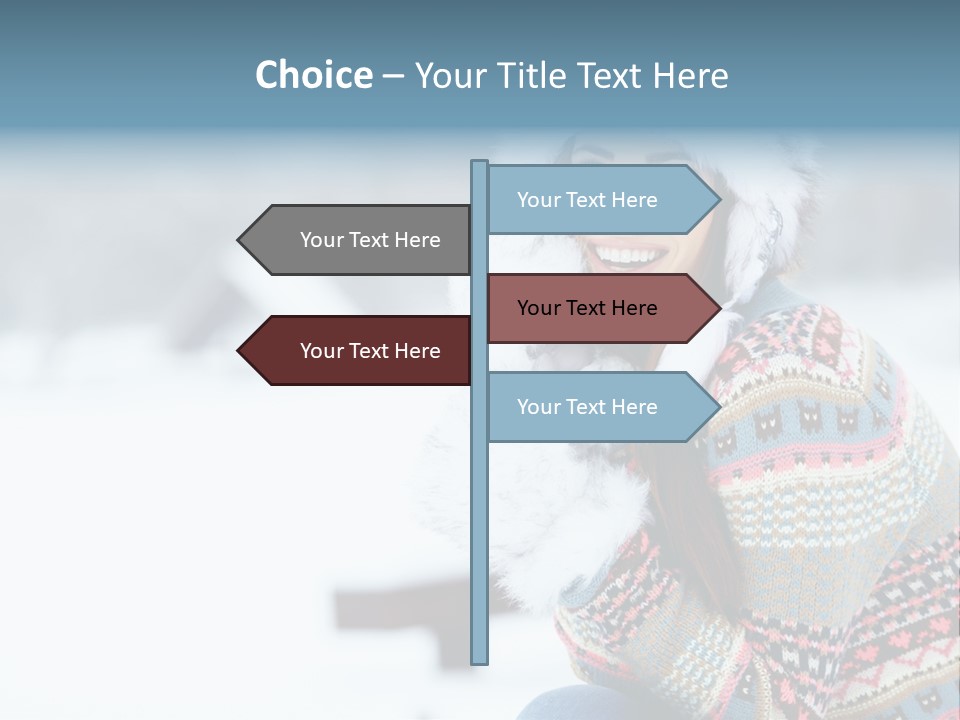 Face Outdoors Positive PowerPoint Template