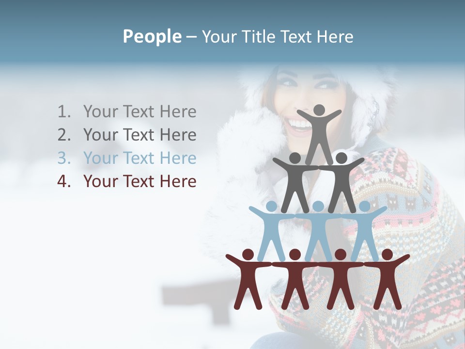 Face Outdoors Positive PowerPoint Template