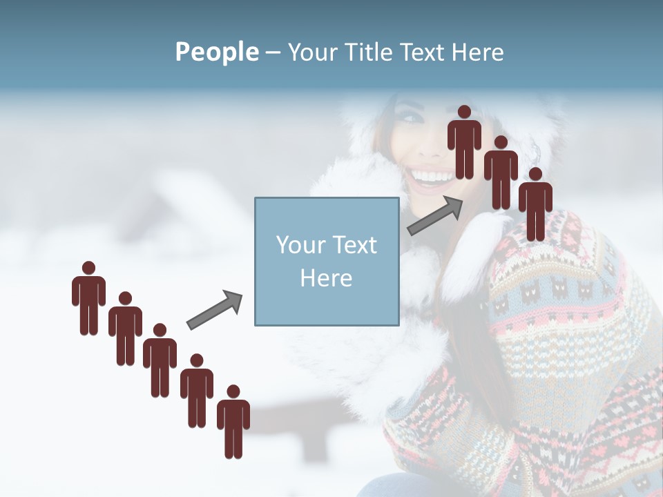 Face Outdoors Positive PowerPoint Template