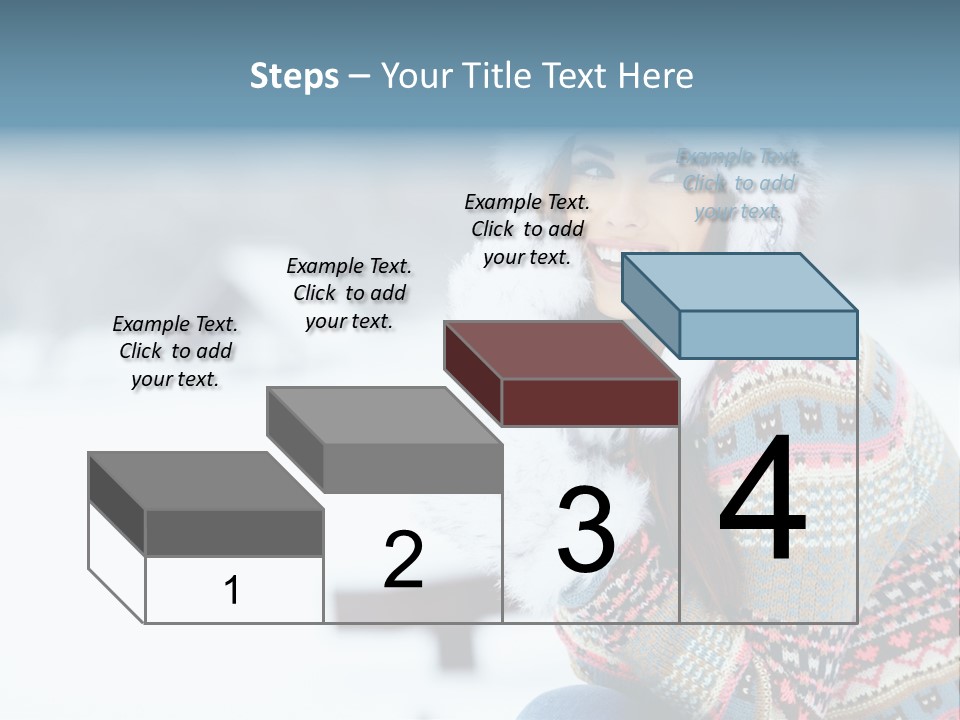 Face Outdoors Positive PowerPoint Template