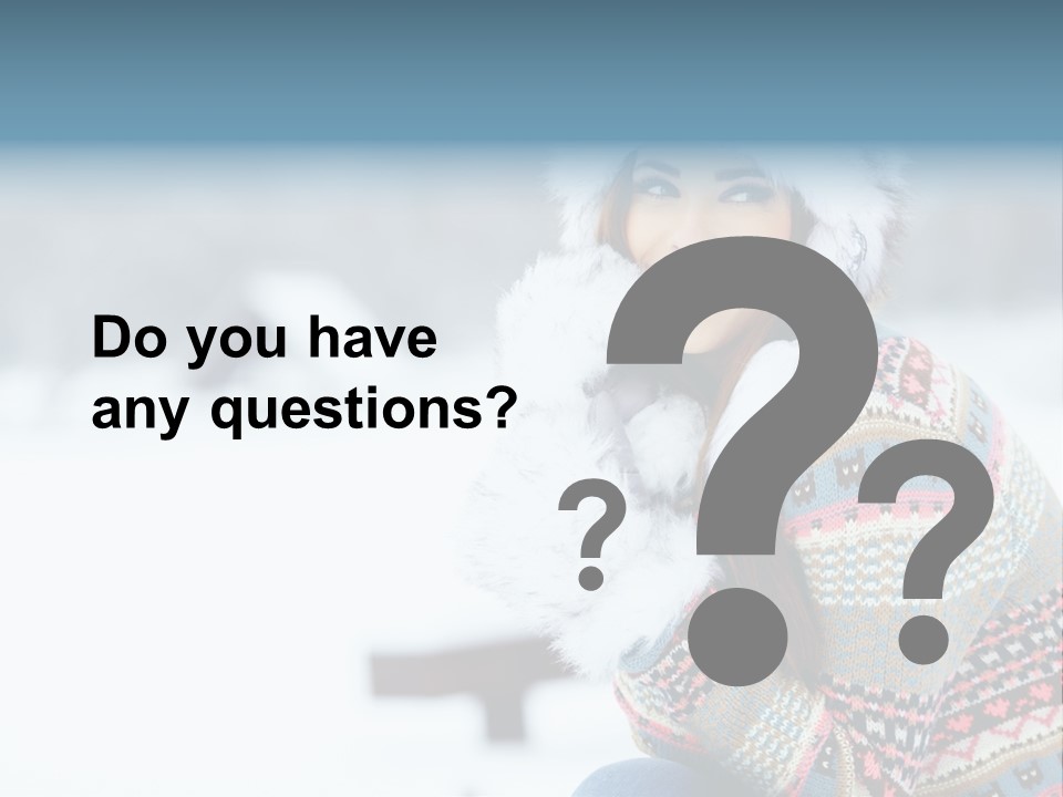 Face Outdoors Positive PowerPoint Template