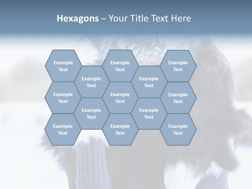 Adult Face Cold PowerPoint Template