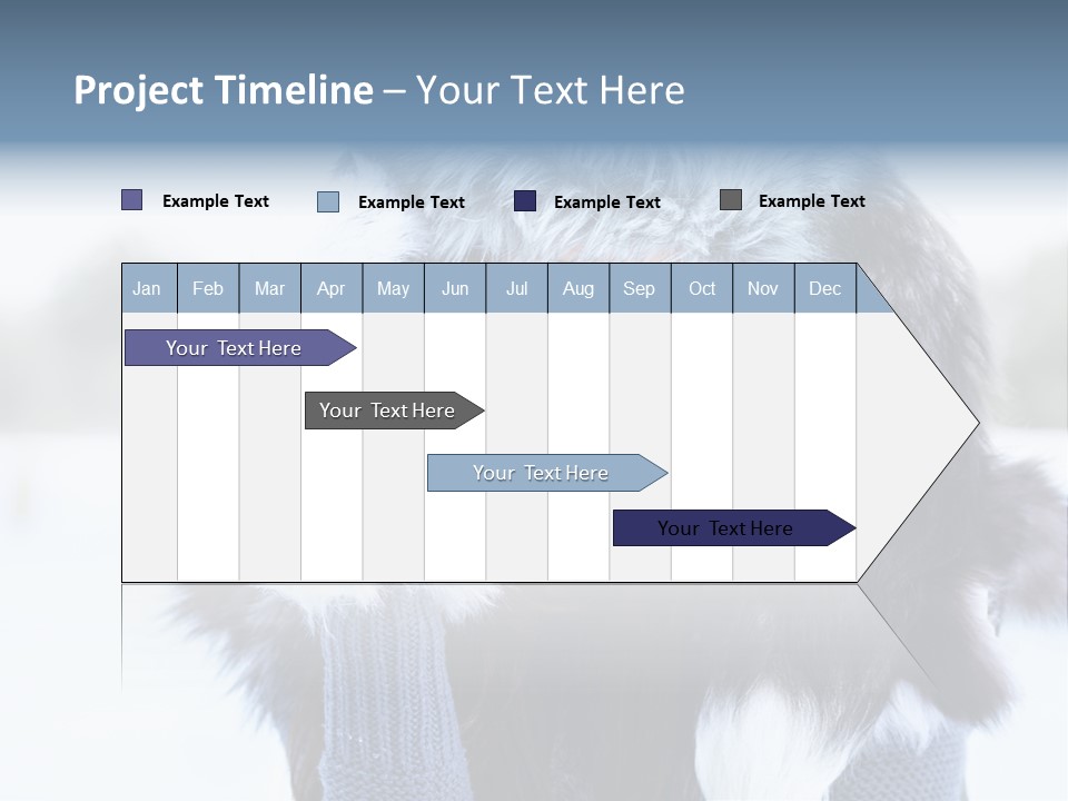 Adult Face Cold PowerPoint Template