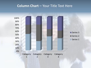 Adult Face Cold PowerPoint Template