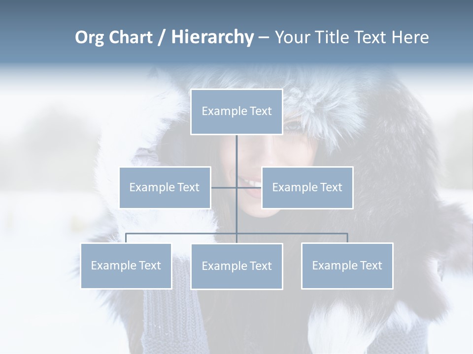 Adult Face Cold PowerPoint Template