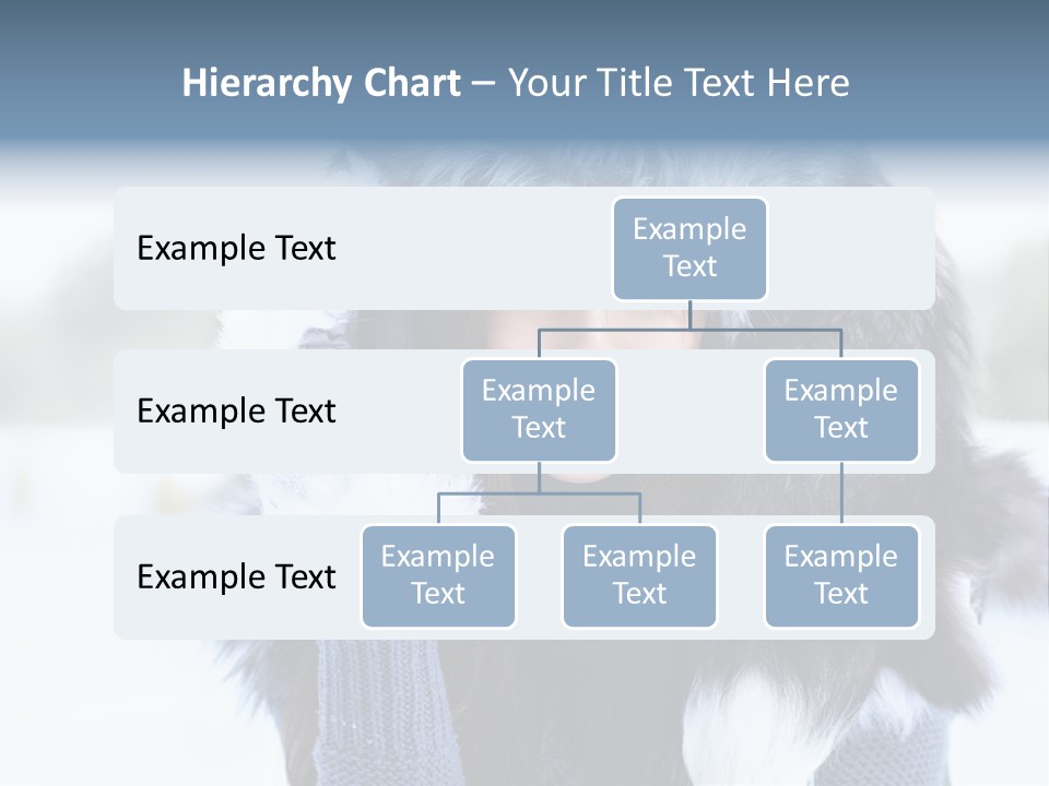 Adult Face Cold PowerPoint Template