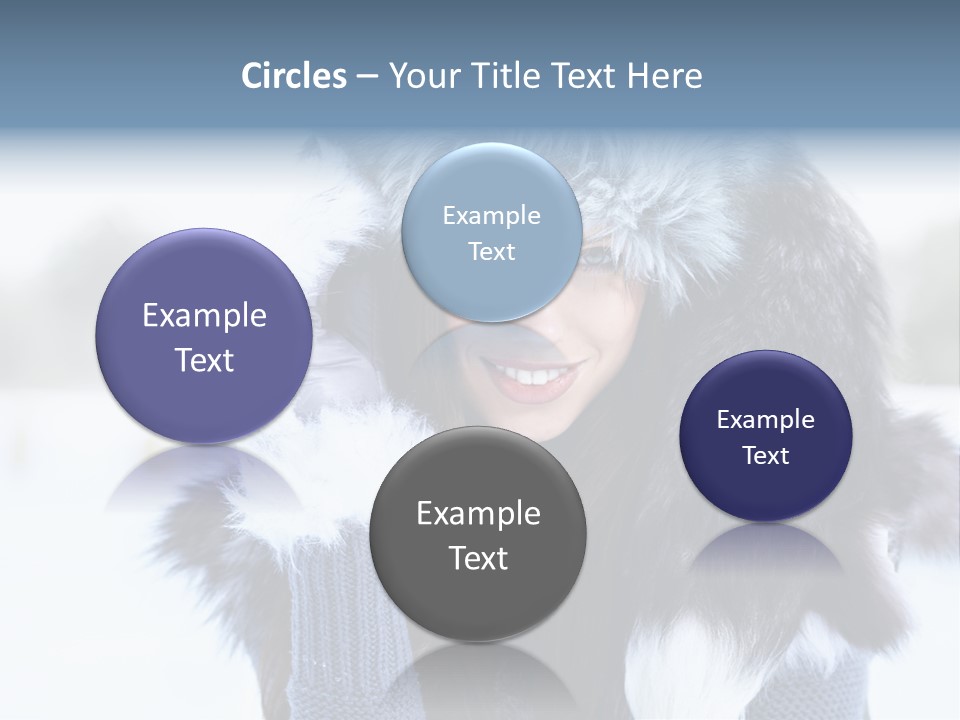 Adult Face Cold PowerPoint Template