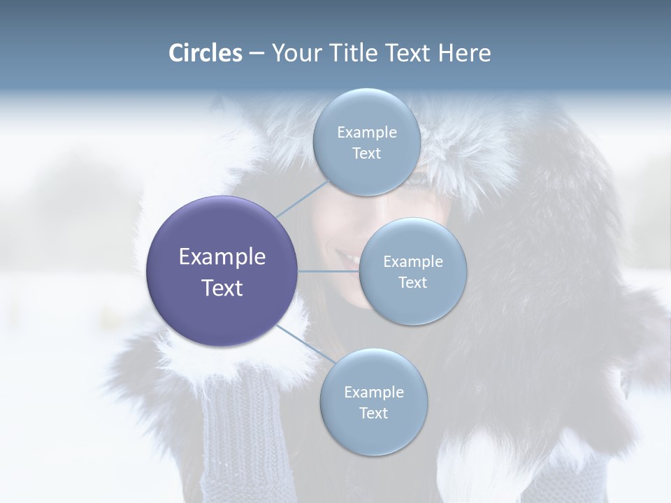 Adult Face Cold PowerPoint Template