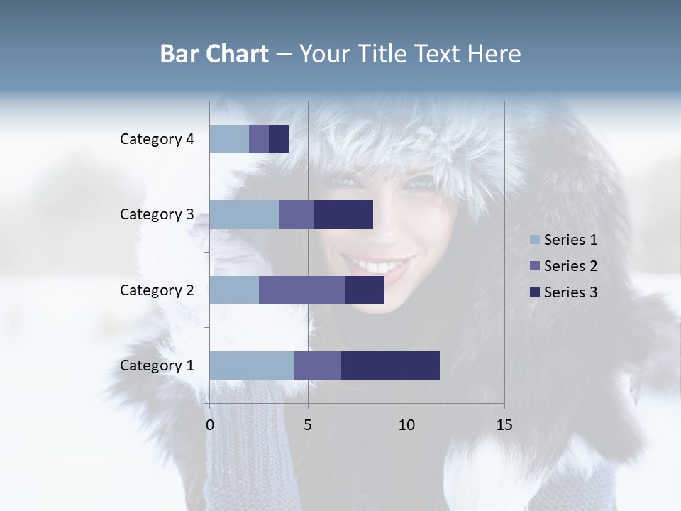 Adult Face Cold PowerPoint Template