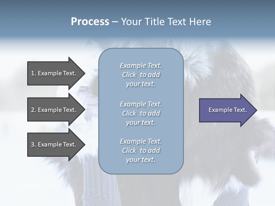Adult Face Cold PowerPoint Template