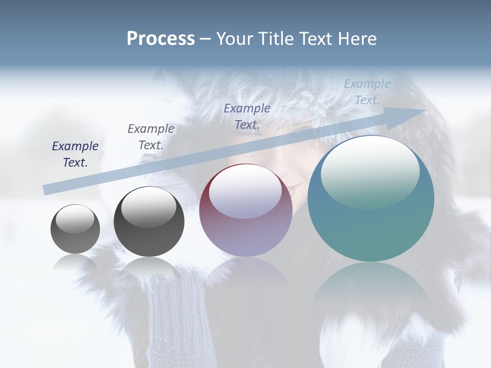 Adult Face Cold PowerPoint Template