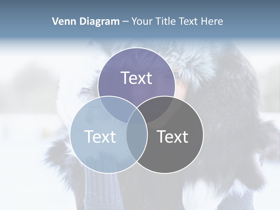 Adult Face Cold PowerPoint Template