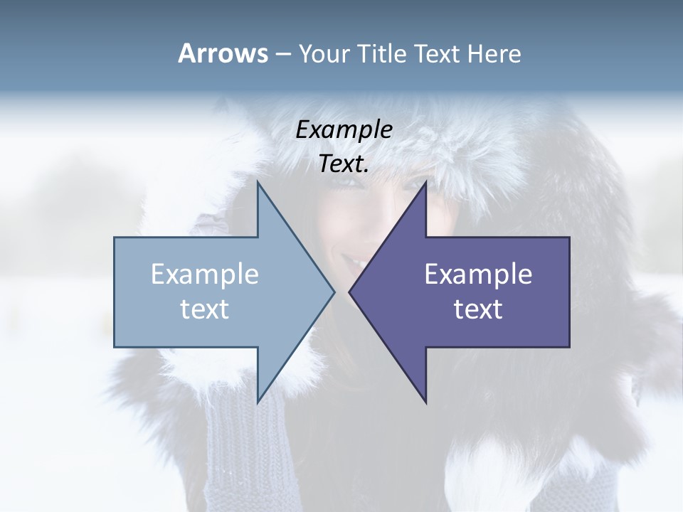 Adult Face Cold PowerPoint Template