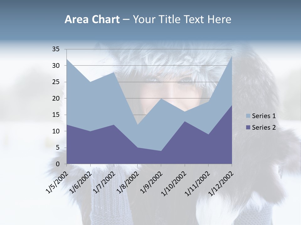 Adult Face Cold PowerPoint Template