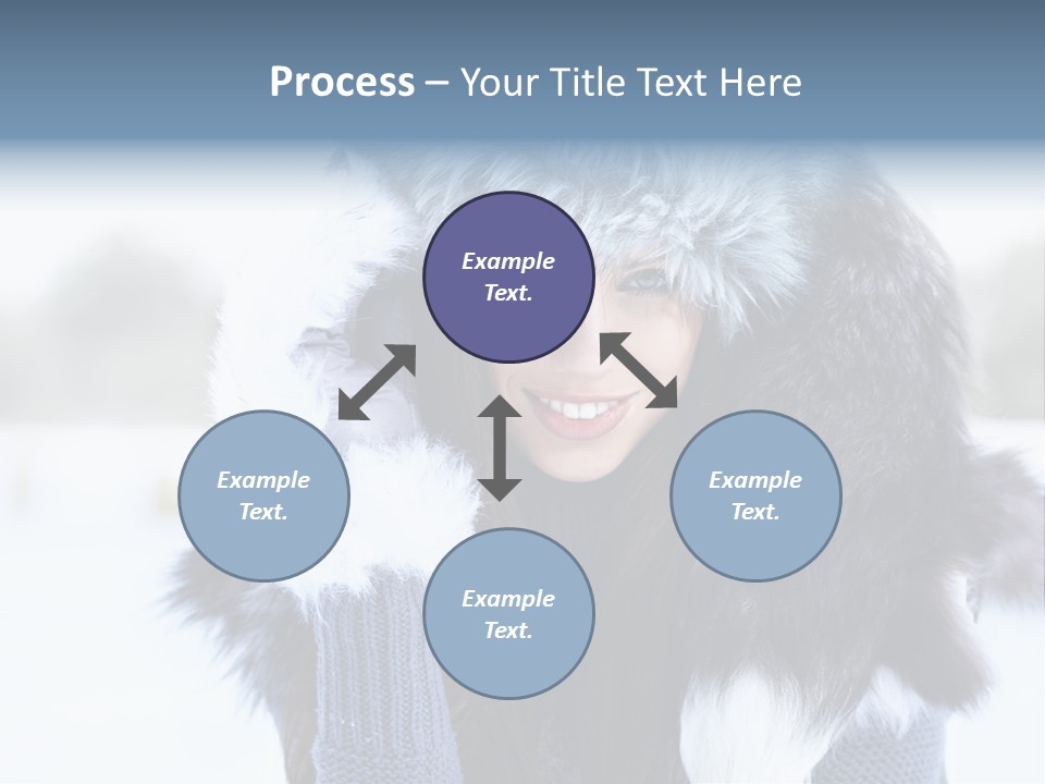 Adult Face Cold PowerPoint Template