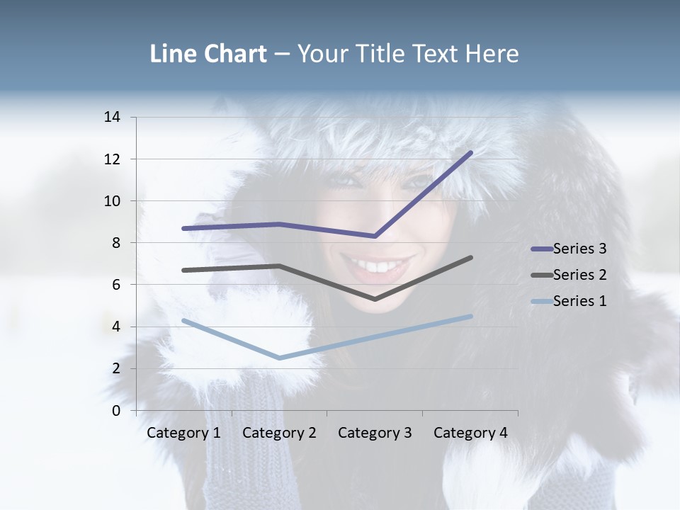 Adult Face Cold PowerPoint Template