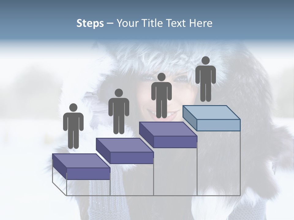 Adult Face Cold PowerPoint Template