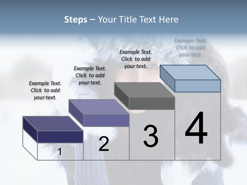 Adult Face Cold PowerPoint Template