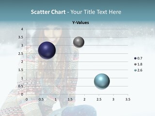 Cold Female Hands PowerPoint Template