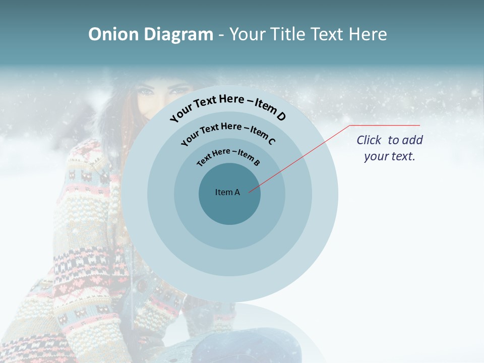 Cold Female Hands PowerPoint Template