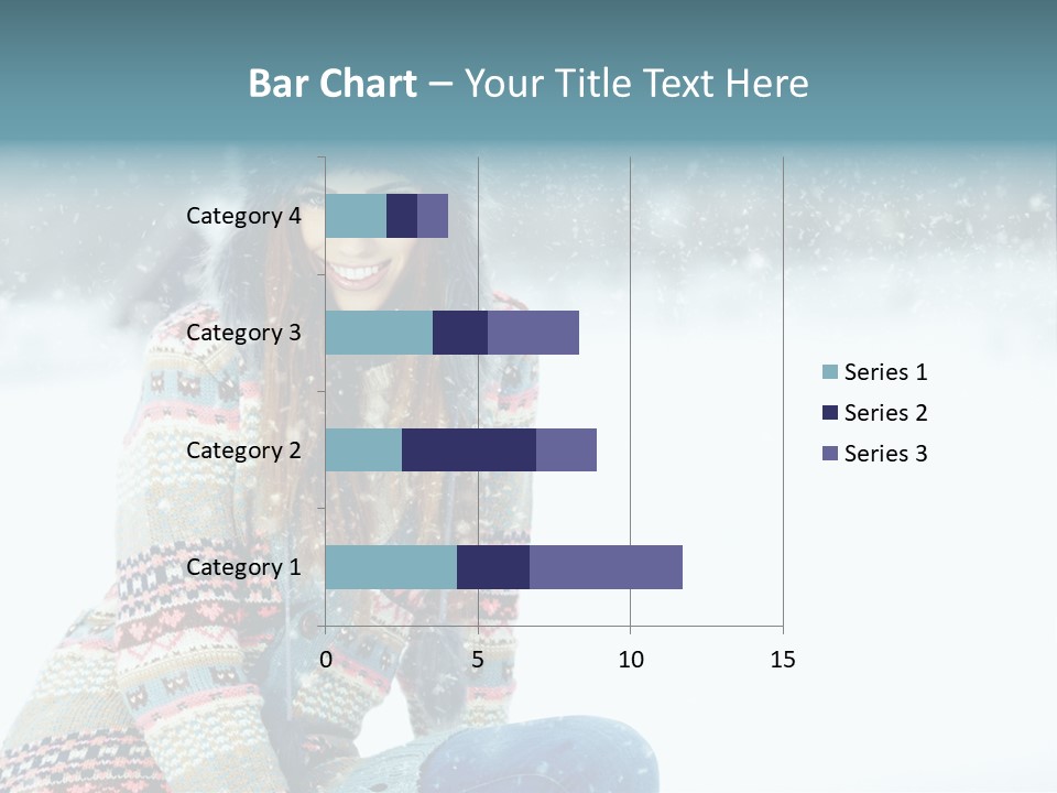 Cold Female Hands PowerPoint Template