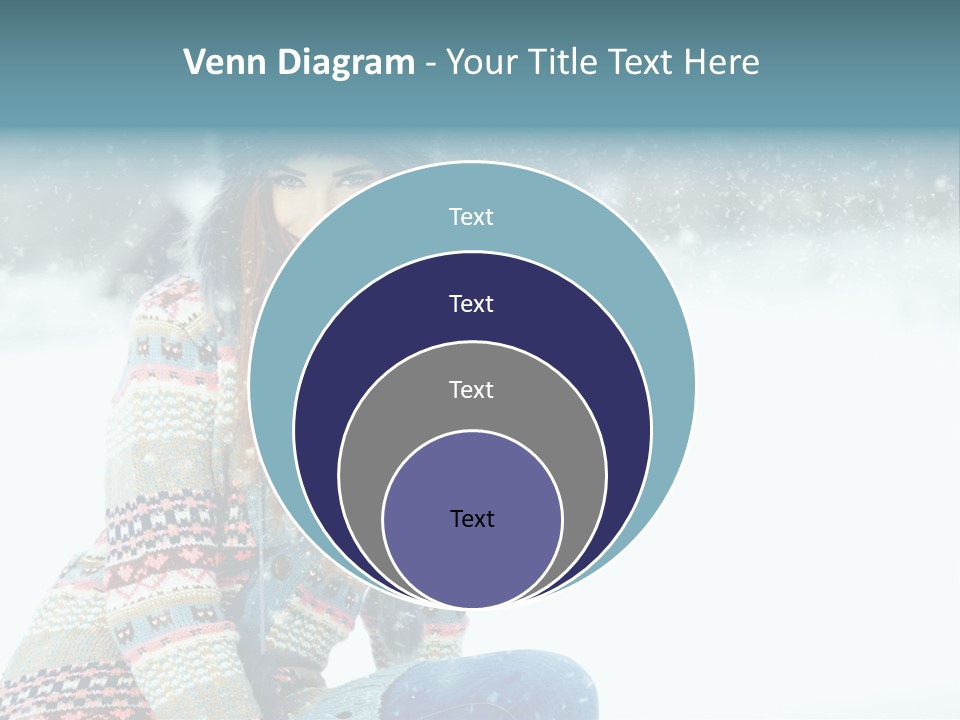 Cold Female Hands PowerPoint Template