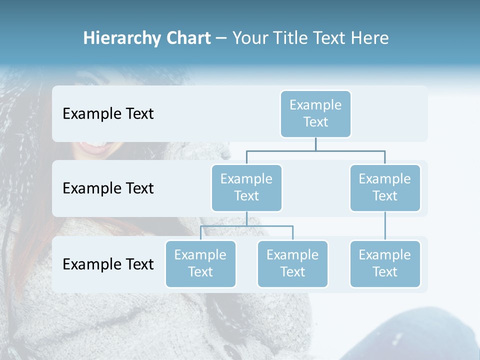 Female One Girl PowerPoint Template