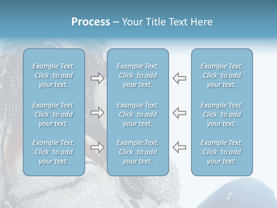 Female One Girl PowerPoint Template