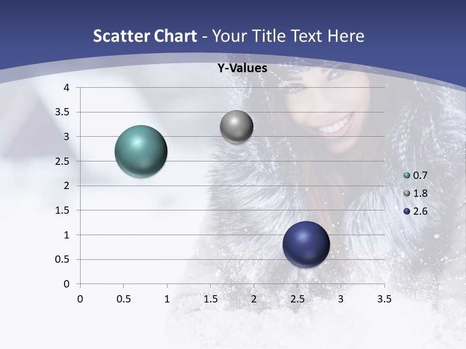 Turn Scenery Girl PowerPoint Template