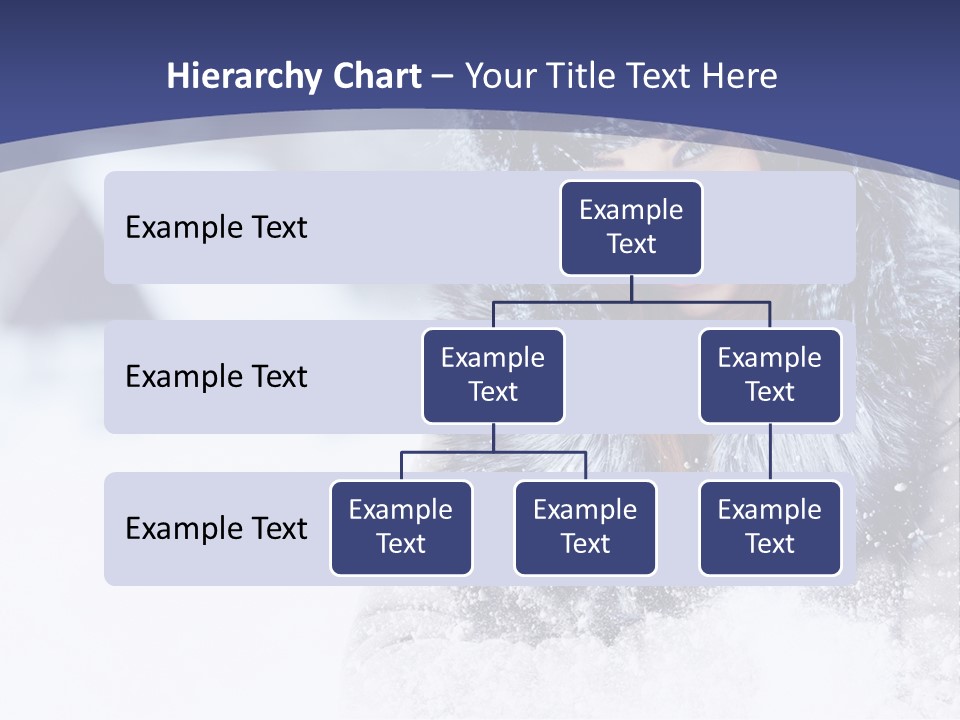 Turn Scenery Girl PowerPoint Template