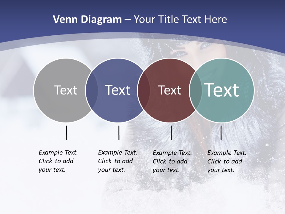 Turn Scenery Girl PowerPoint Template