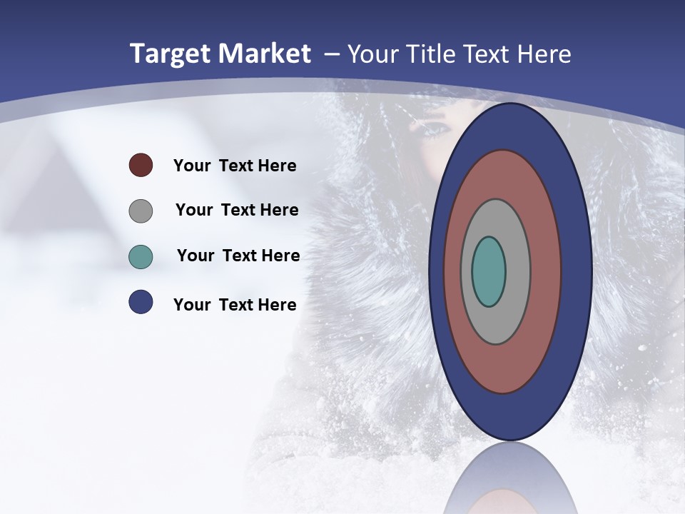 Turn Scenery Girl PowerPoint Template